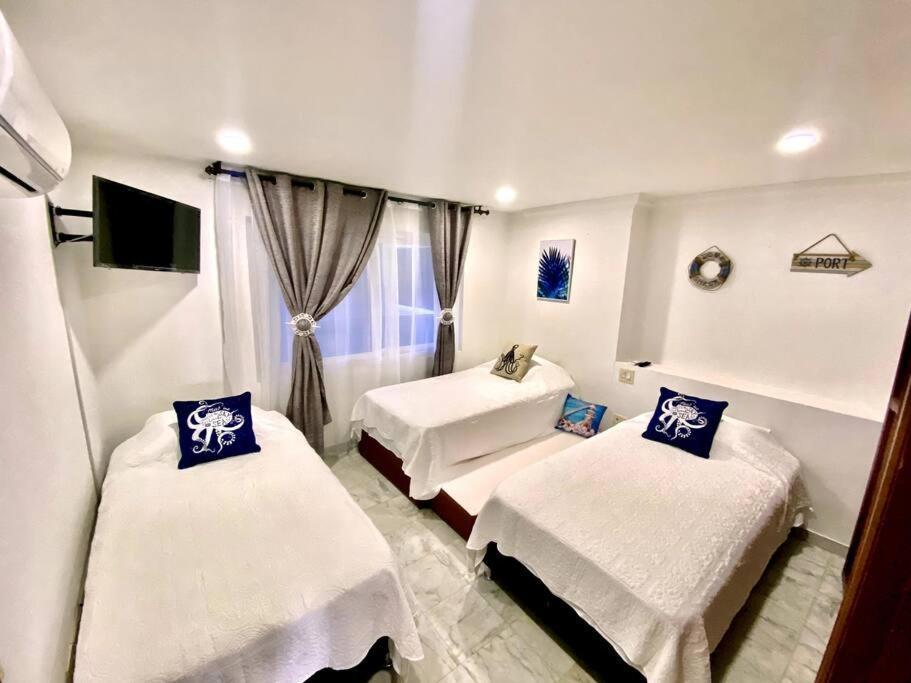 Exclusivos Apartamentos Con Playa Privada San Andrés Zimmer foto